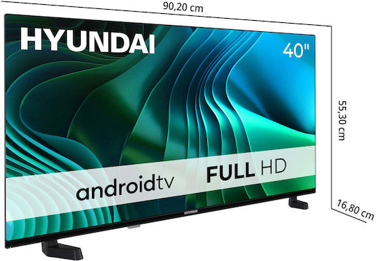 Hyundai Smart Fernseher 40 Zoll Volle HD LED FLA40450 HDR (2025)