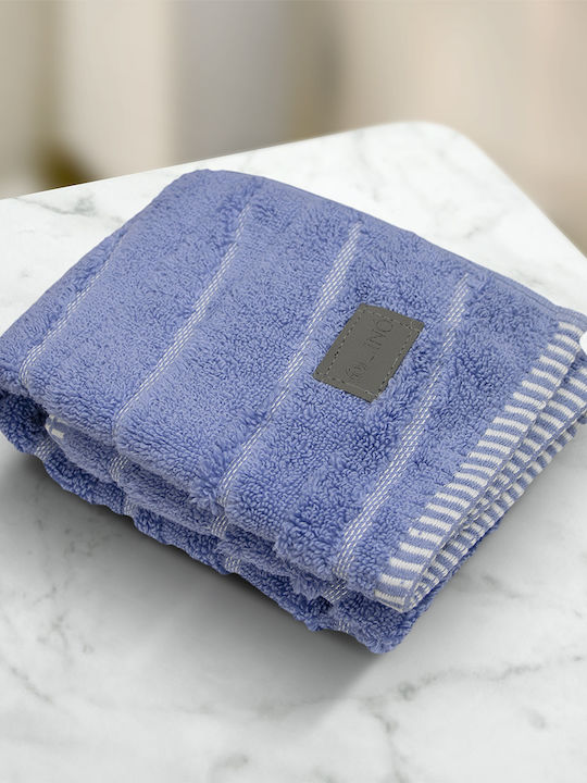 Lino Home Hand Towel Loomline 40x60cm Denim Weight 600gr/m²