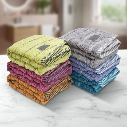 Lino Home Hand Towel Loomline 40x60cm Gray Weight 600gr/m²