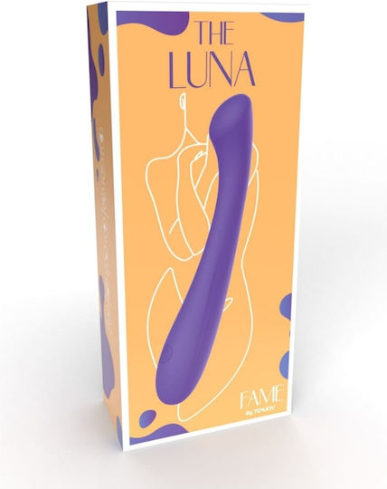 ToyJoy The Luna Вибратор G-Spot с Дистанционно Управление 18см Лилав