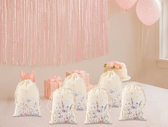 By Queen Ρομαντικό Floral Pastel Bloom Πουγκί Δώρου
