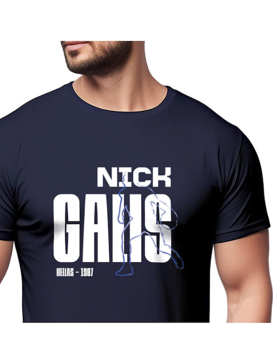 Sportliches T-Shirt Blue
