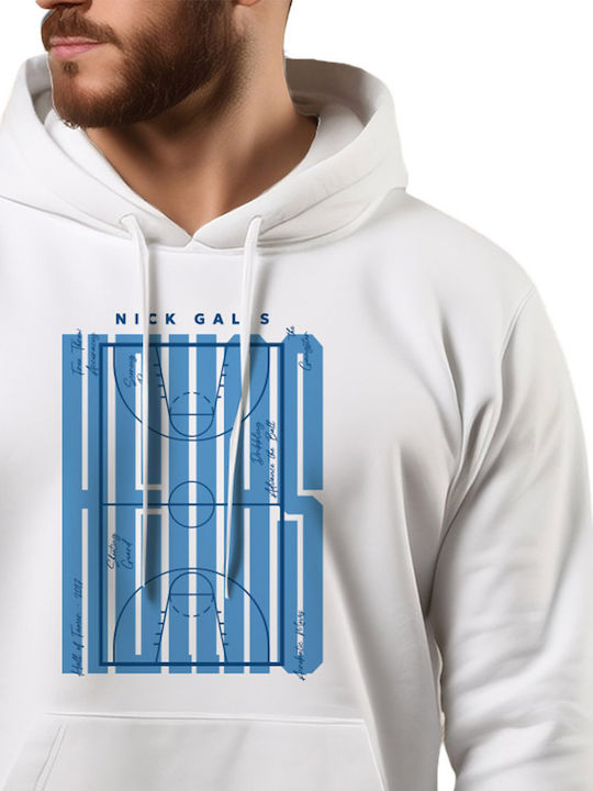Sweatshirt mit Kapuze White