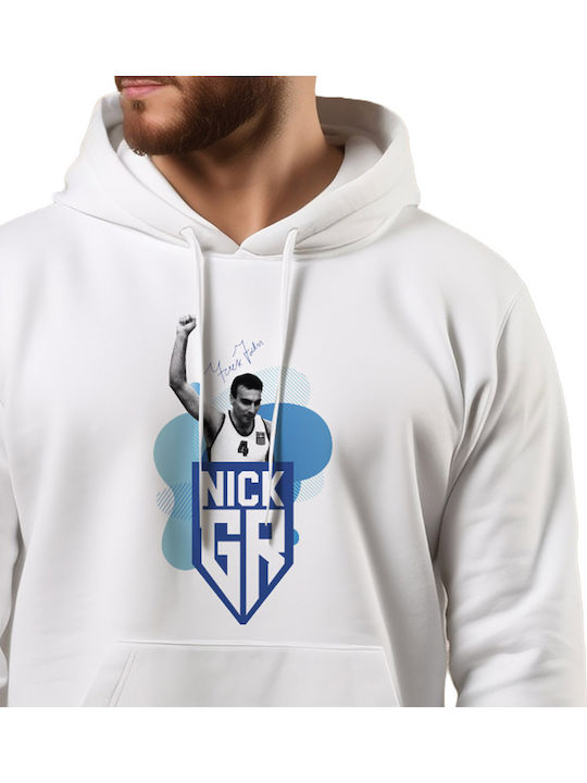 Sweatshirt mit Kapuze White