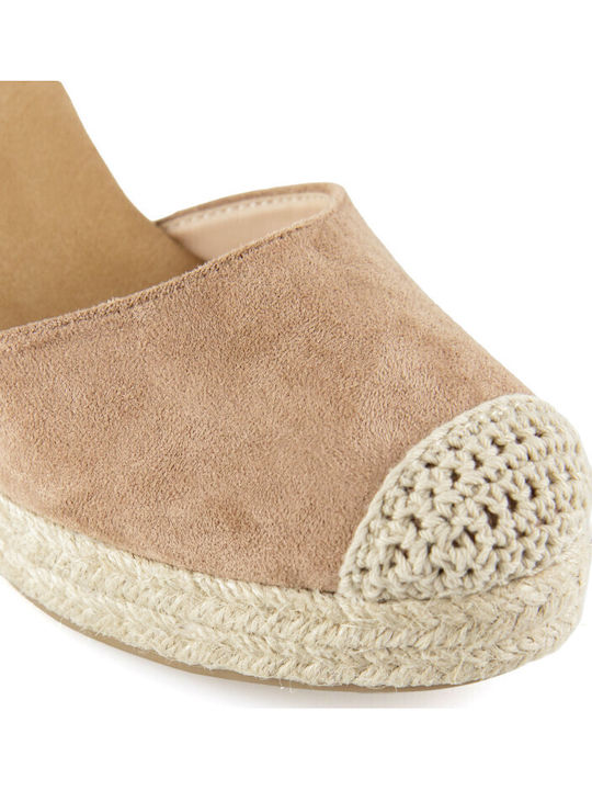 Platforme Dama Tip Espadrile Maro