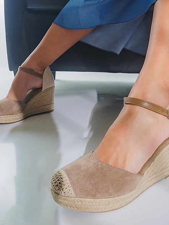 Platforme Dama Tip Espadrile Maro