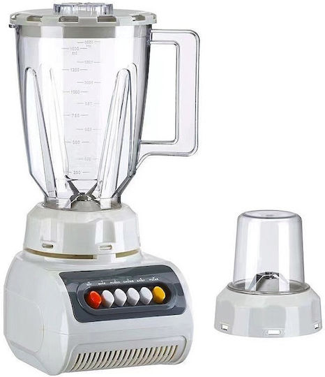 Μπλέντερ με Πλαστική Κανάτα 1.5 lt 500W Γκρι FOX500048