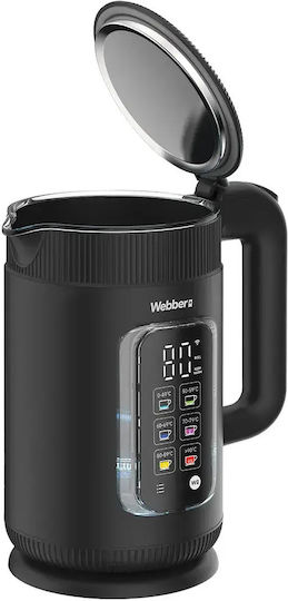 Webber Βραστήρας 1.5lt 1800W Καφέ
