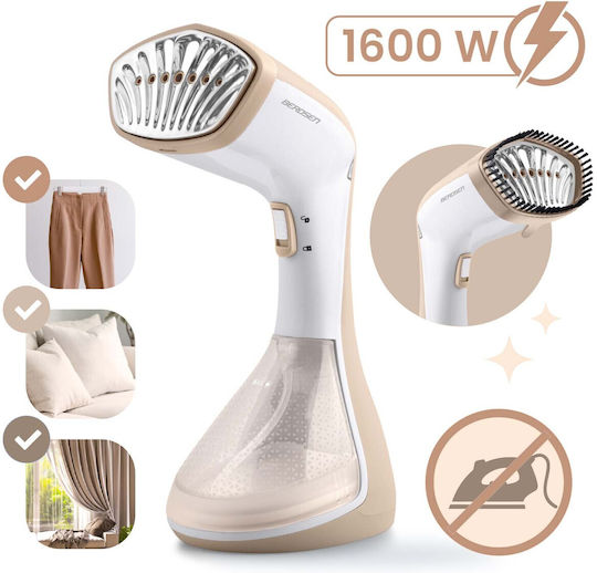 Berdsen Garment Steamer Hand 1600W with Tank 230ml