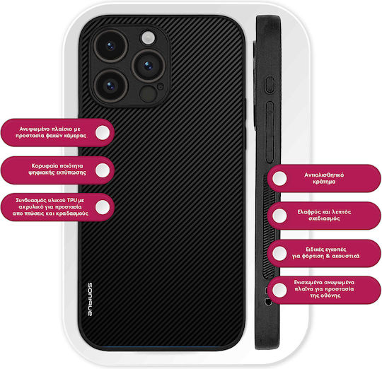 Sonique Carbon Series Case Xiaomi Poco F8 Ultra 5g Black