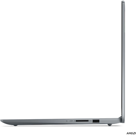 Lenovo IdeaPad Slim 3-15AMN8 15.6" IPS (Ryzen 3-7320U/8GB/512GB SSD/W11 Home) Арктическо сиво (GR Клавиатура)