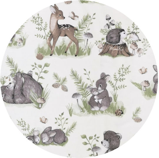 MimiNu Set Cu Cauciuc Bej 80x35cm MimiNu Set Cu Cauciuc Bej 80x35cm