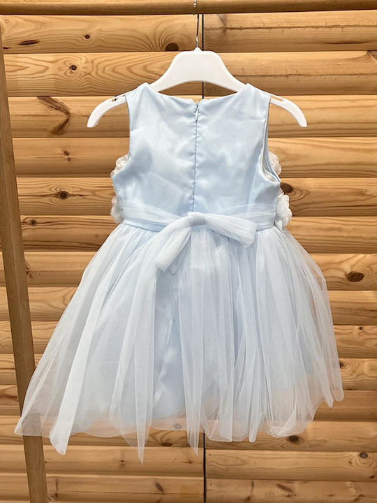 Детска Рокля Обикновени Light Blue