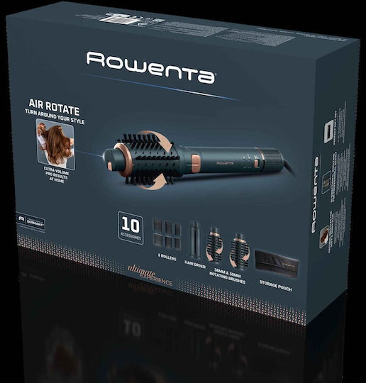 Rowenta Керамична Електрическа Четка с Air за Къдрави Коси 1300W