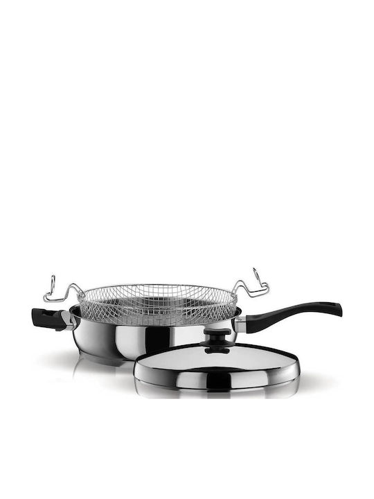 Pyramis Classic Tigaie Cu capac din Oțel Inoxidabil 28cm