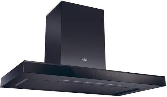 Haier Απορροφητήρας Καμινάδα 90cm Μαύρος με Wi-Fi