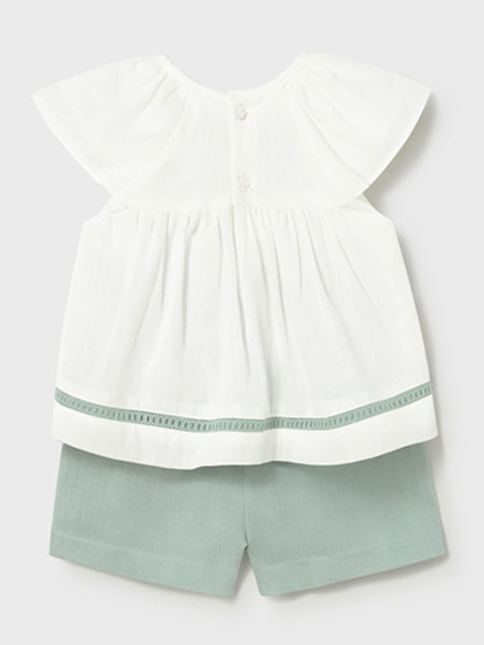 Kids' Set with Shorts Summer 2pcs Mint