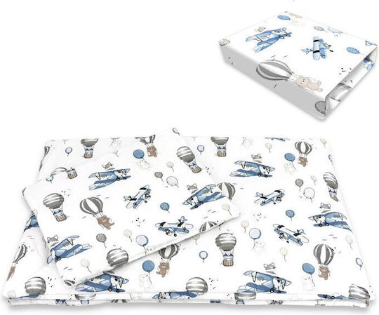 MimiNu Set Pentru Patut Albastru 5buc piese