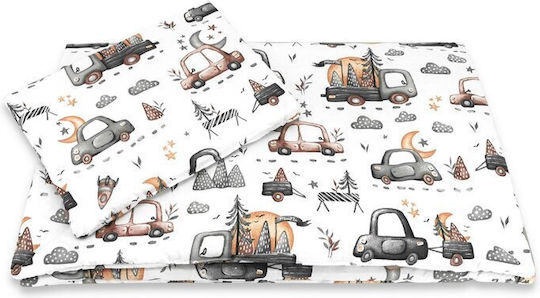 MimiNu Set Pentru Patut Grey 3buc piese