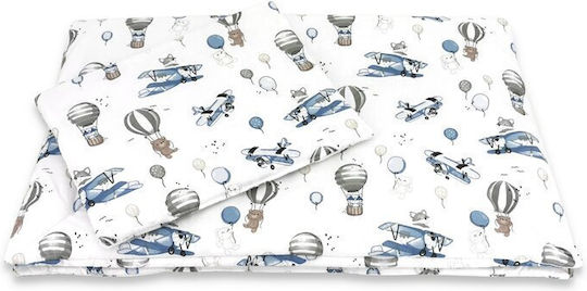 MimiNu Set Pentru Patut Albastru 5buc piese