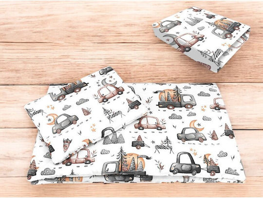MimiNu Set Pentru Patut Grey 3buc piese