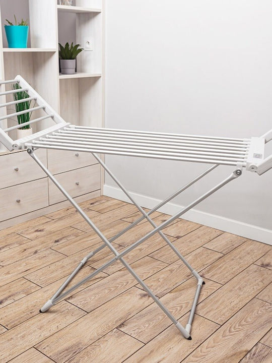 N'Oveen Aluminum Folding Electric Floor Clothes Drying Rack