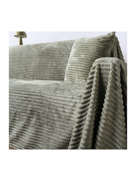 Kentia Sergio Three-Seater Sofa Throw Fleece 180x280cm 10