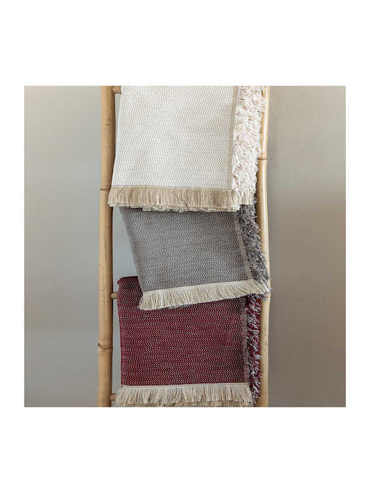 Palamaiki Niki Ριχτάρι Πολυθρόνας Chenille 180x180εκ. Bordo