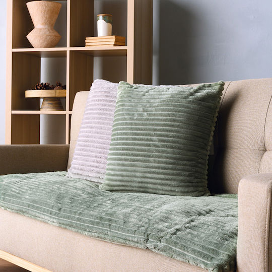 Kentia Sergio Ριχτάρι Πολυθρόνας Fleece 75x190εκ. 10 Green