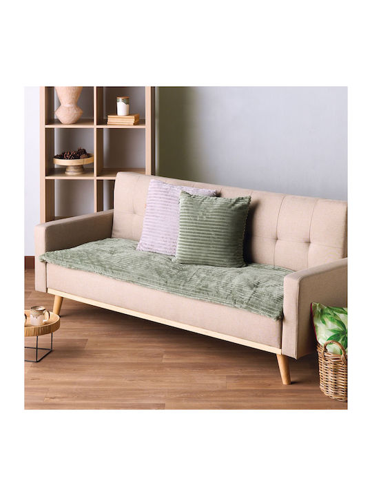 Kentia Sergio Ριχτάρι Πολυθρόνας Fleece 75x160εκ. 10 Green