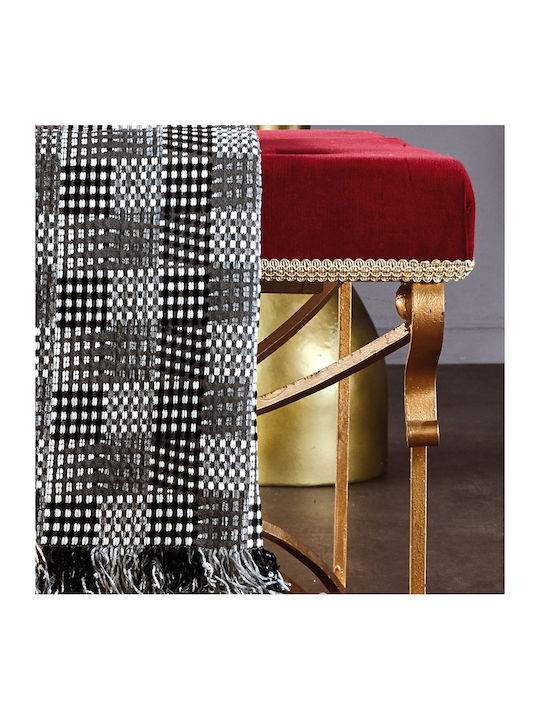 Kentia Domino Ριχτάρι Πολυθρόνας Chenille 170x180εκ. 24