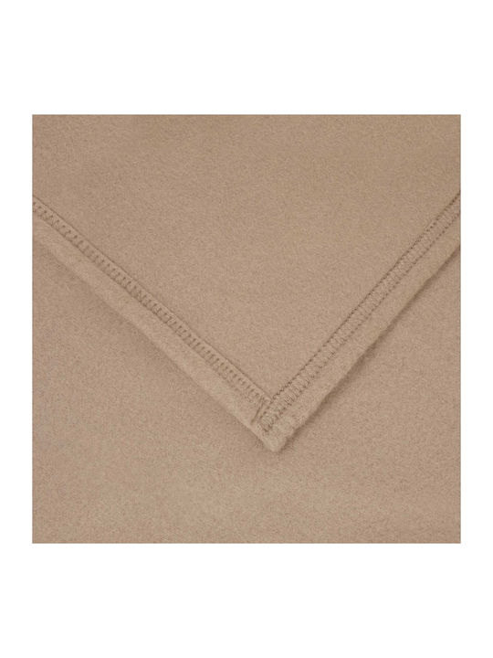 vidaXL Decken & Couchdecken Zweisitzer-Sofa Überwurf Fleece 270x240cm Giraffe