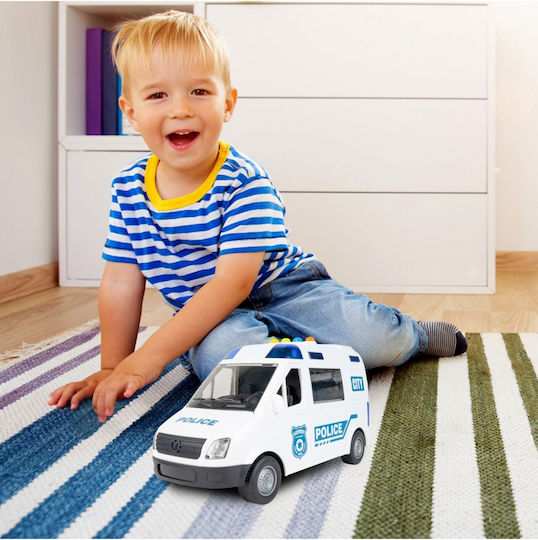 MalPlay Martin Toys Polizei Auto Zurückziehen Für 3+ Jahre