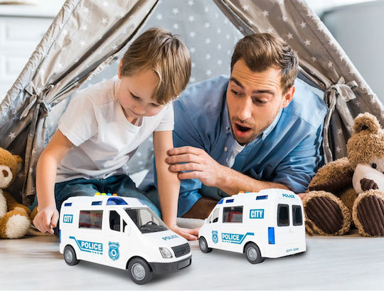 MalPlay Martin Toys Polizei Auto Zurückziehen Für 3+ Jahre