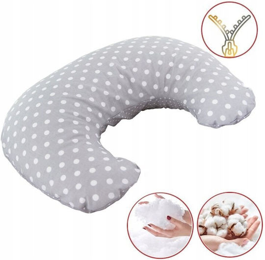 Bocioland Gray Nursing Pillow