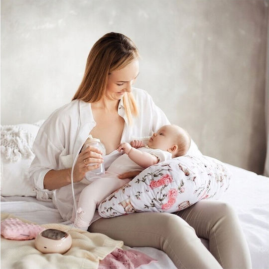 Bocioland Gray Nursing Pillow