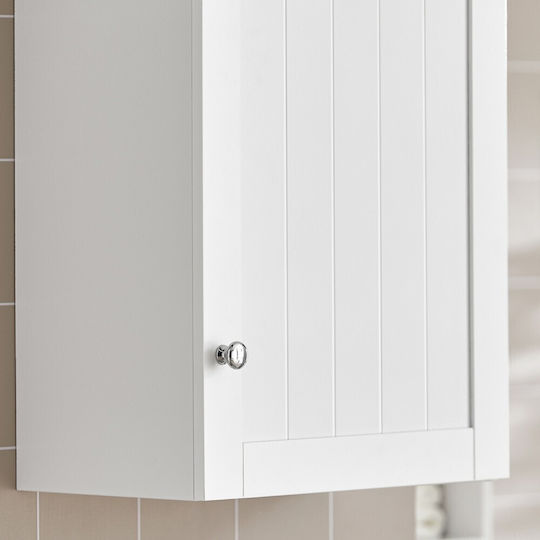 SoBuy Bathroom Cabinet L23xW23xH52cm White