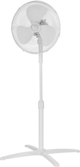 Midea Ανεμιστήρας Ορθοστάτης 40W Διαμέτρου 40cm Λευκός