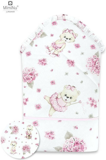 MimiNu Pătură Pepinieră Swaddling 75x75cm MimiNu Pătură Pepinieră Swaddling 75x75cm