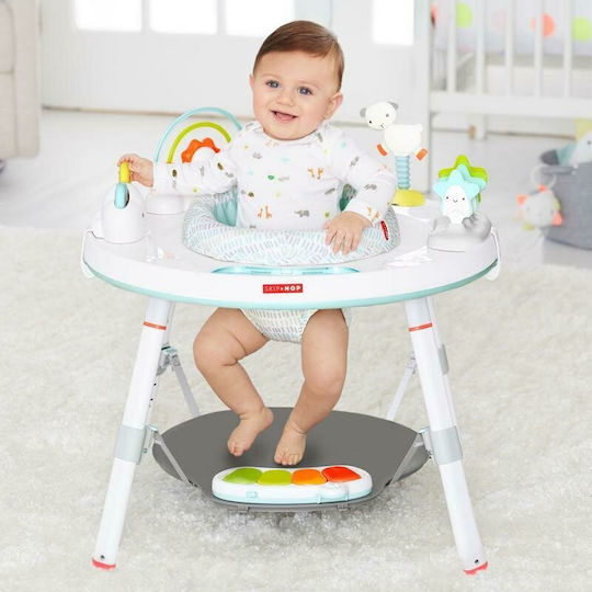 Skip Hop Baby Jumper Centru De Activitate Silver Lining Cloud Cu Muzică Și Sunete Pentru 4+ Luni