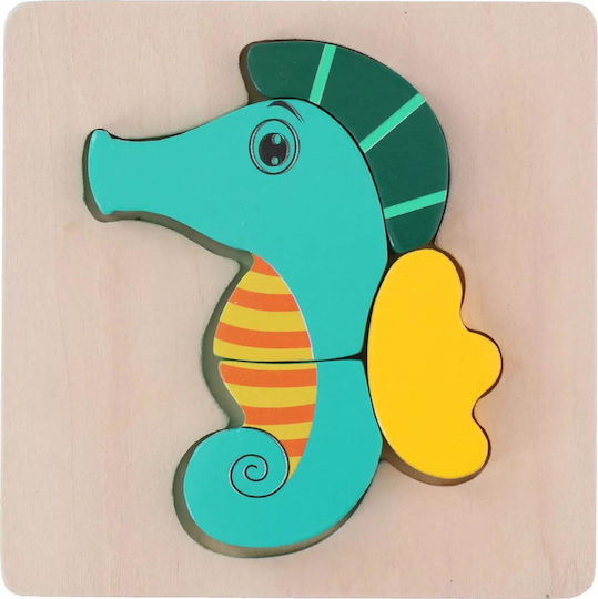 Ξύλινο Παιδικό Puzzle 5pcs Marionette Wooden Toys