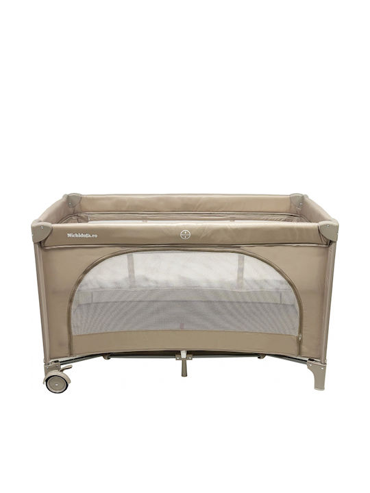 Loc de joacă cu Saltea Bej 210x210cm Loc de joacă cu Saltea Bej 210x210cm