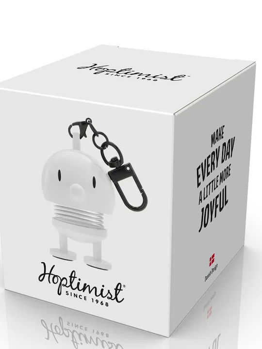 Hoptimist Μπρελόκ Τσάντας Bag Charm Abs Extra Small White