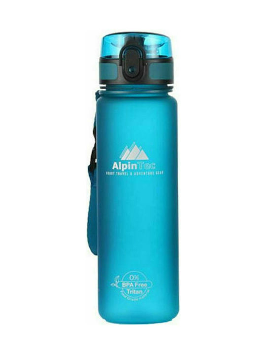 AlpinPro Style Παγούρι Πλαστικό 500ml Μπλε