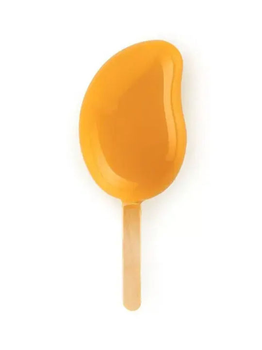 Silikomart Mango Backform Eiscreme / Eislutscher Silikon 8.2x5.4x4.3cm 2cm