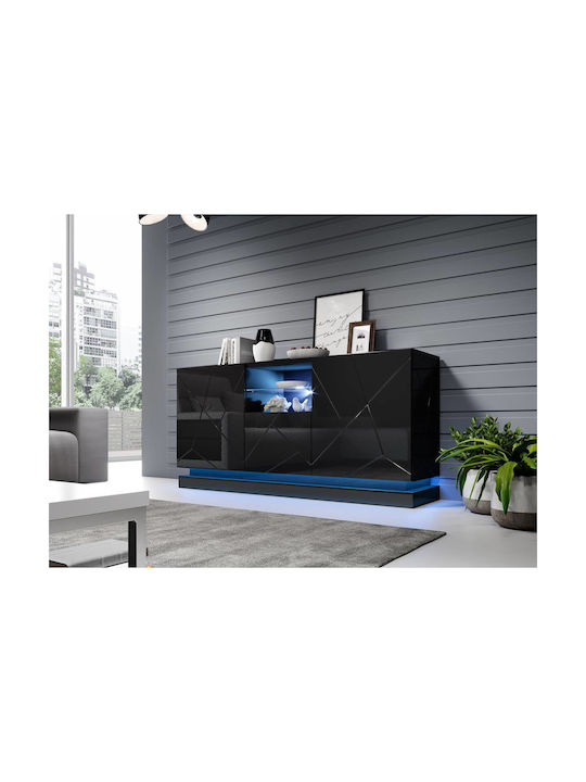 Cama Meble Осветление Qiu 2d1k RGB Скрин с Чекмеджета