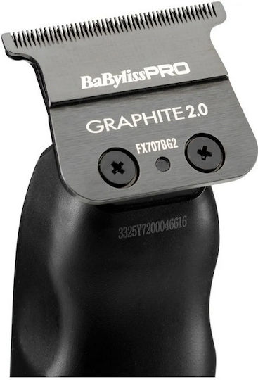 Babyliss Επαναφορτιζόμενη Κουρευτική Μηχανή Μαύρη FX720E