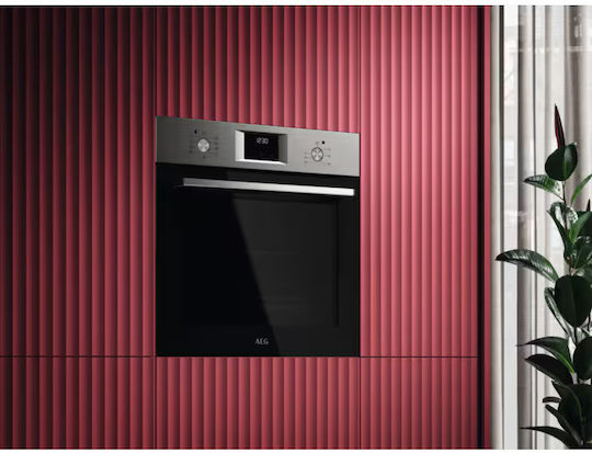 AEG 5000 SurroundCook Φούρνος άνω Πάγκου 72lt Π56εκ. Γκρι