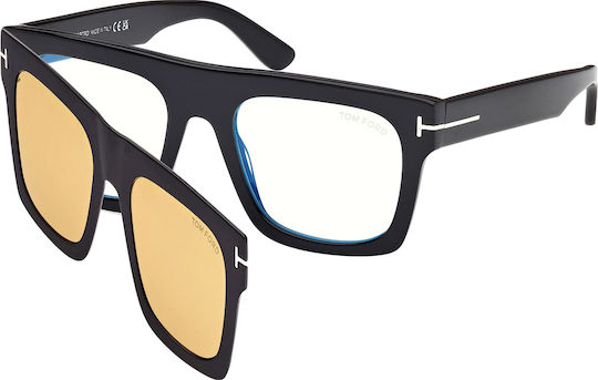 Tom Ford Clip-On Ft 6068-b 00 Vollrahmen