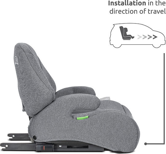 Lorelli Pyxis Baby Car Seat Booster i-Size with Isofix Green 22-36 kg
